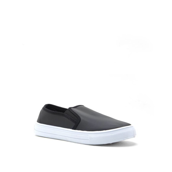 🆕 Black Satin Slip-on Sneakers - Picture 8 of 8